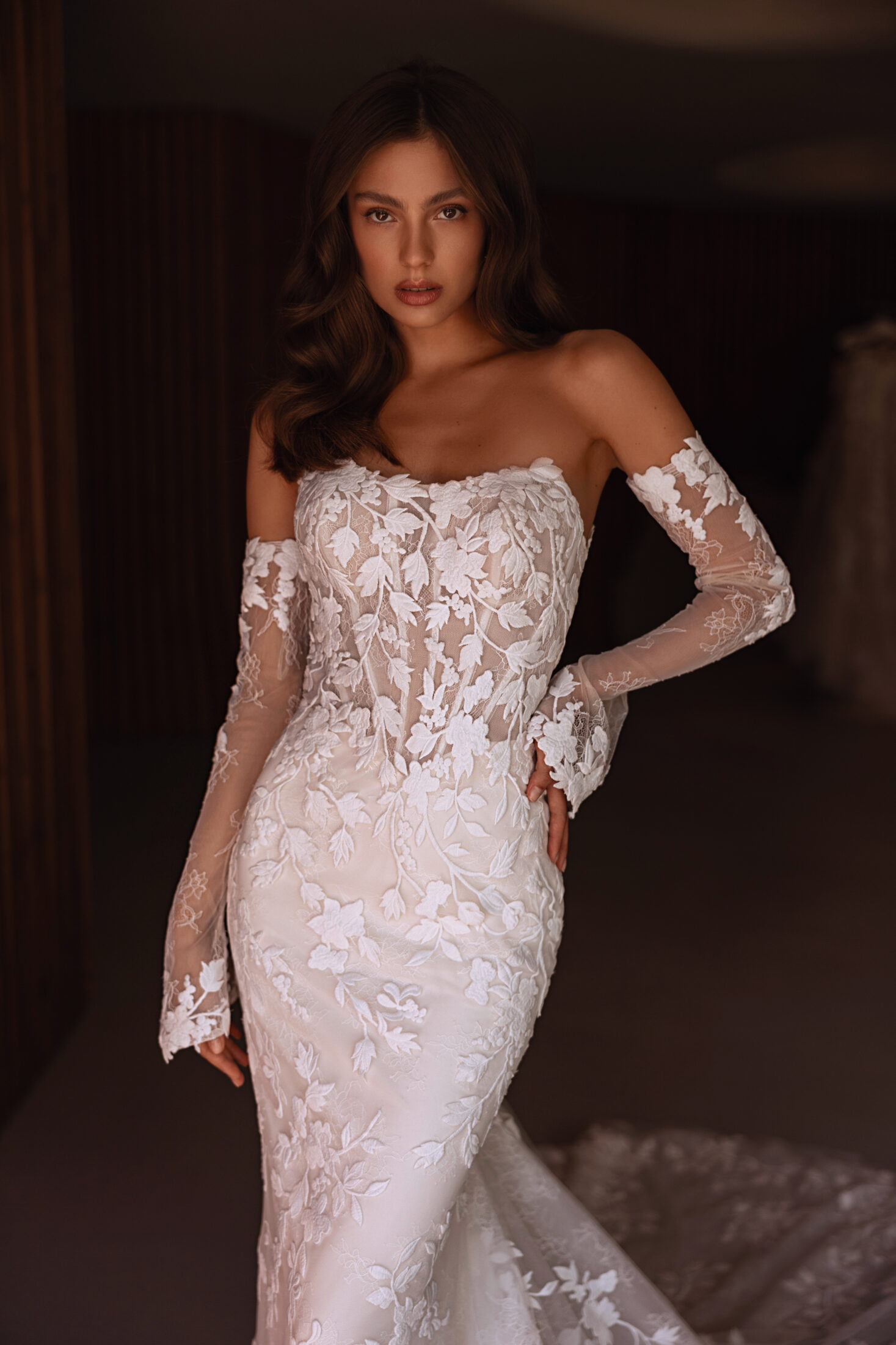 Demetrios-Trouwjurk-1515-Kant-Losse-Mouwen